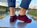 Nos chaussettes Burgundy Bicolor
