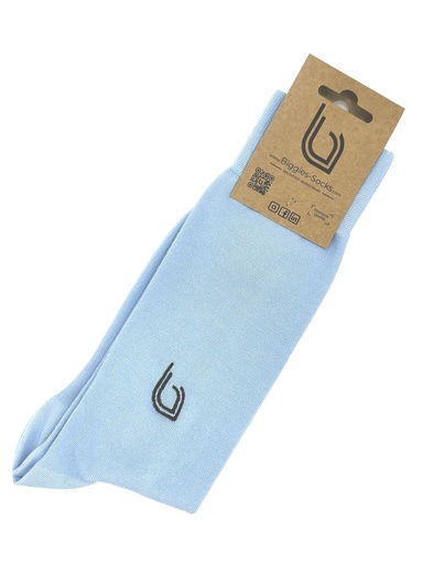 Cactus C - nos chaussettes bleu clair (37-41)