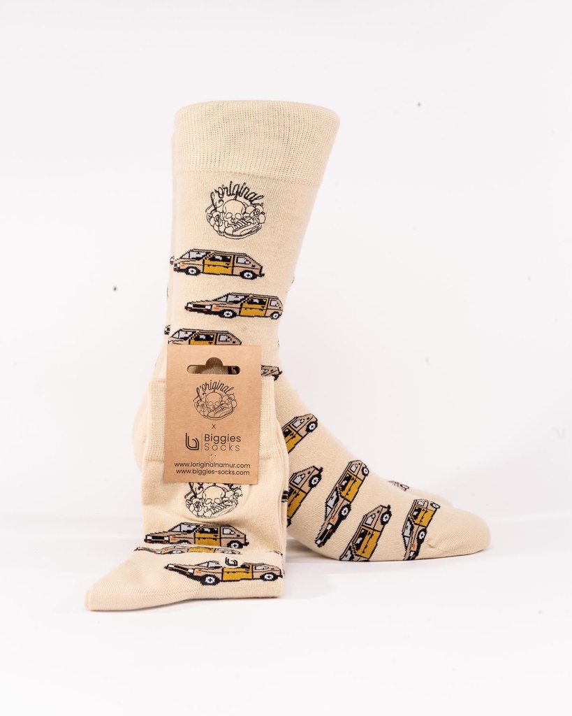 L’ORIGINAL X BIGGIES SOCKS = VW Golf 2  (37-41)