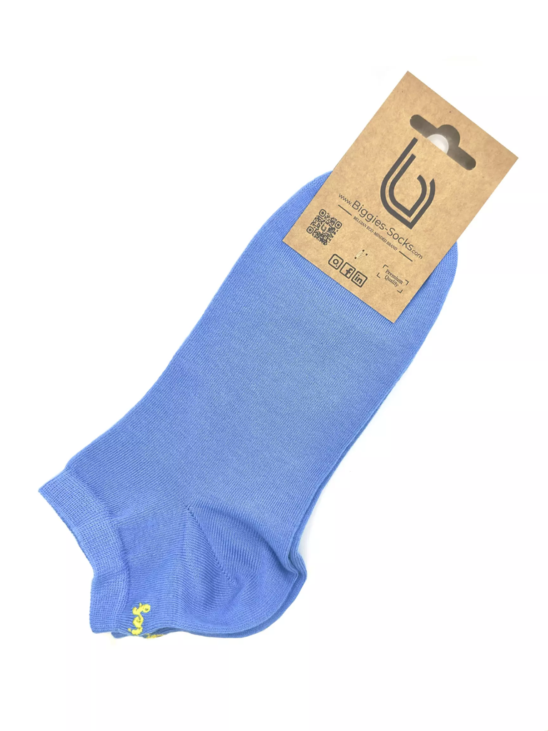 Nos socquettes bleu clair "Lightblue" (37-41)