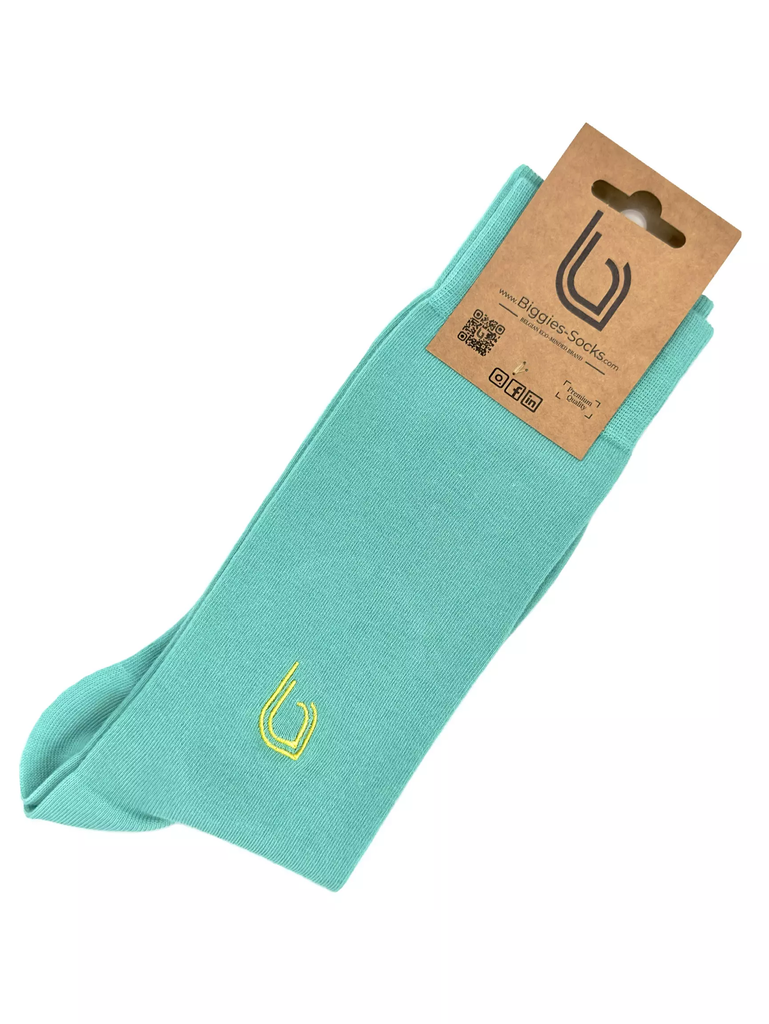 Pineapple C - nos chaussettes turquoises classiques (37-41)