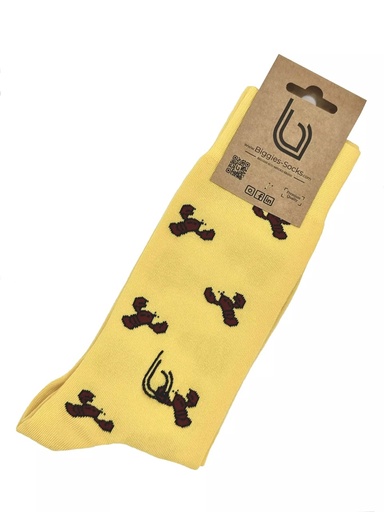 Lobster O - nos chaussettes motifs homard (37-41)
